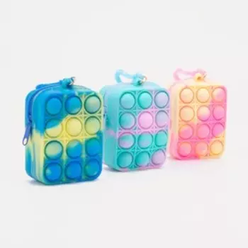 Кошелёк на молнии, цвет МИКС