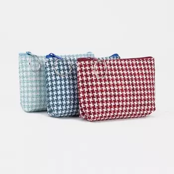 Кошелёк женский на молнии, цвет МИКС