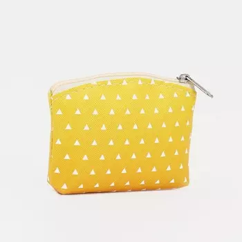 Кошелёк монетница на молнии, цвет МИКС