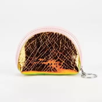 Кошелёк на молнии, цвет светло-розовый