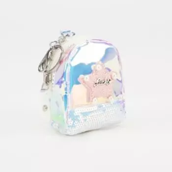 Кошелёк на молнии, кольцо, цвет МИКС