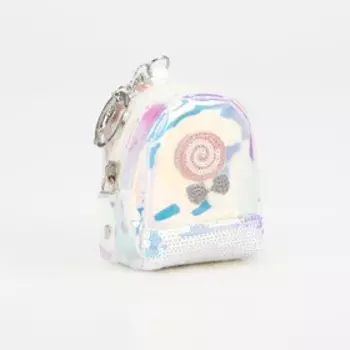 Кошелёк на молнии, кольцо, цвет МИКС