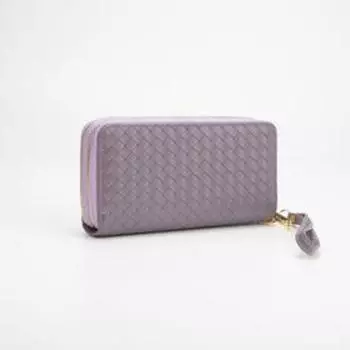 Кошелёк на молниях, с ручкой, цвет сиреневый