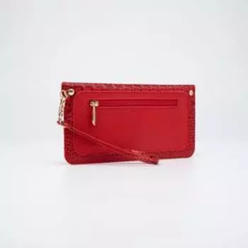 Кошелёк на застёжке, цвет красный