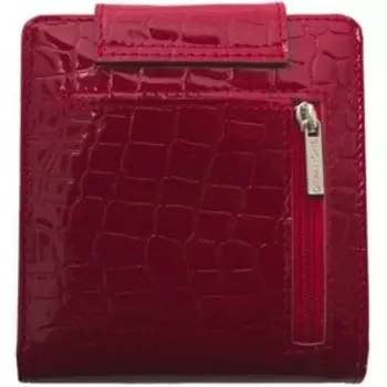 Кошелёк Nice, глянцевая кожа, цвет бордовый крокодил
