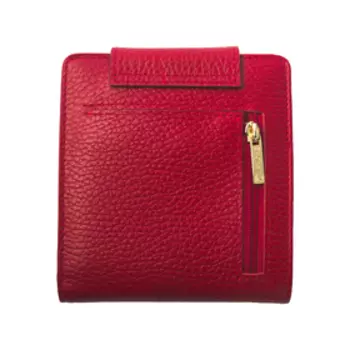 Кошелёк Nice, матовая кожа, цвет алый