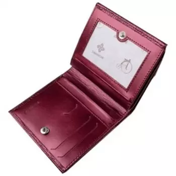 Кошелёк Nice, вишнёвый перламутр