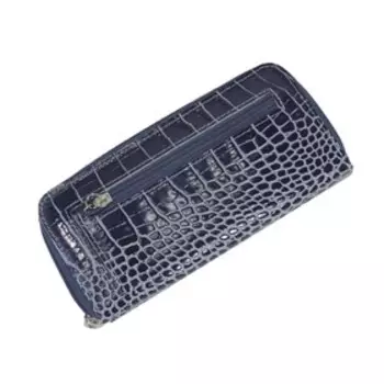 Кошелёк женский, молния, цвет бирюза аллигатор