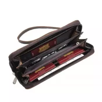 Кошелёк женский, н/к, цвет коричневый