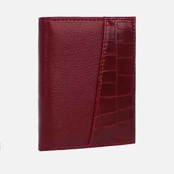 Кошелёк женский на магните, цвет бордовый