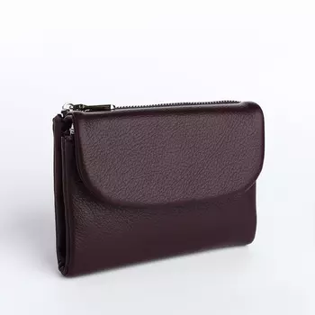 Кошелёк женский на магните, цвет фиолетовый