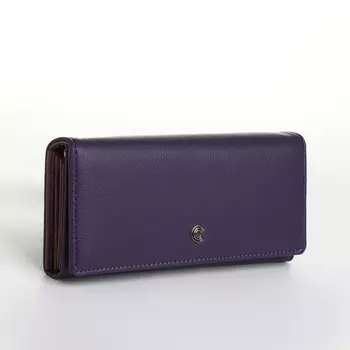 Кошелёк женский на магните, цвет фиолетовый