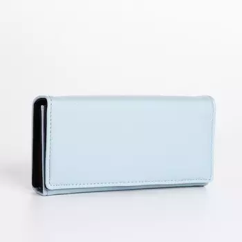 Кошелёк женский на магните, 1949 см, голубой