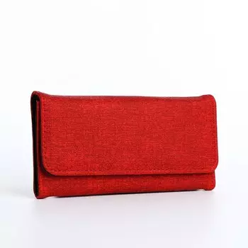 Кошелёк женский на магните, 2039 см, красный