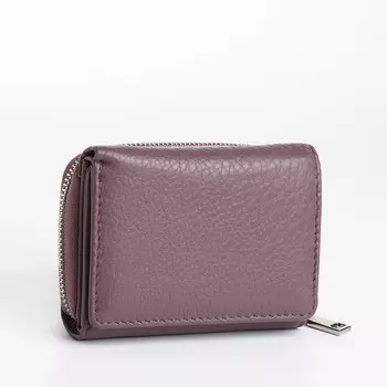 Кошелёк женский на магните, цвет лиловый