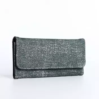 Кошелёк женский на магните, 2039 см, серый