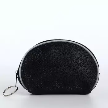 Кошелёк-монетница на молнии, 11.53.59 см, чёрный