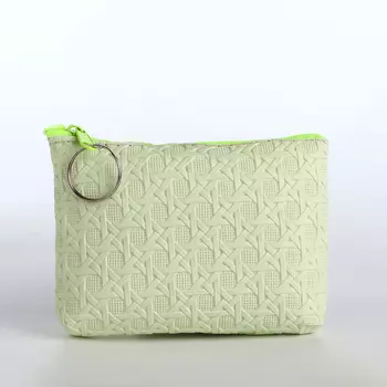 Кошелёк-монетница на молнии, 122.58.5 см, зелёный