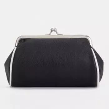 Косметичка на фермуаре, цвет чёрный