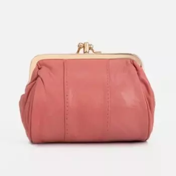 Косметичка на фермуаре, цвет розовый