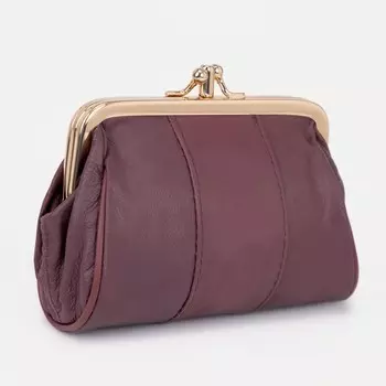 Косметичка на фермуаре, цвет сиреневый