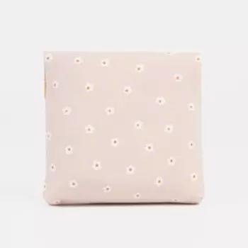 Косметичка на кнопке, цвет розовый