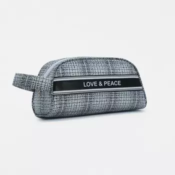 Косметичка на молнии, цвет белый