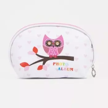 Косметичка на молнии, цвет белый