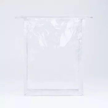 Косметичка на молнии, цвет белый