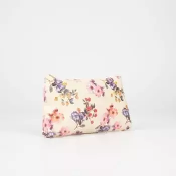 Косметичка на молнии, цвет бежевый