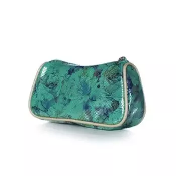 Косметичка на молнии, цвет бирюзовый