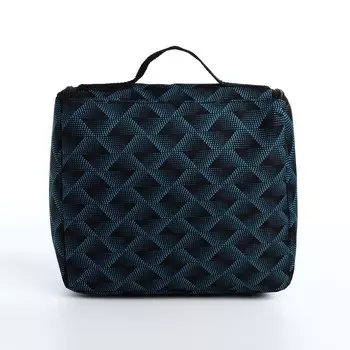 Косметичка на молнии, цвет бирюзовый