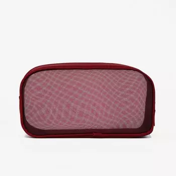 Косметичка на молнии, цвет бордовый