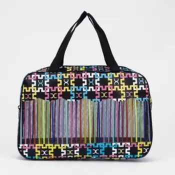 Косметичка на молнии, цвет чёрный