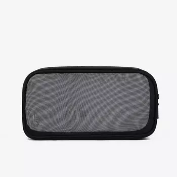 Косметичка на молнии, цвет чёрный