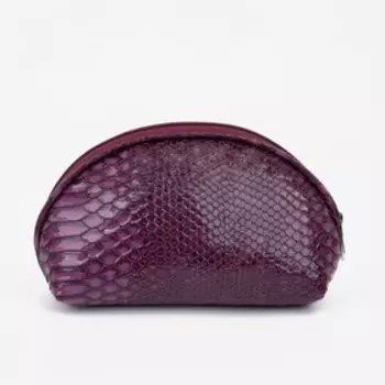 Косметичка на молнии, цвет фиолетовый