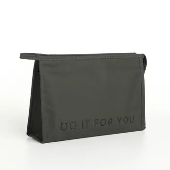 Косметичка на молнии, треугольная, Do it for you, хаки