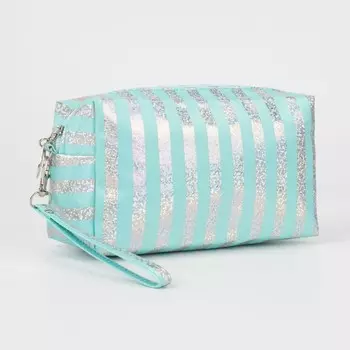 Косметичка на молнии, цвет мятный