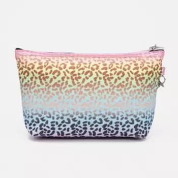 Косметичка на молнии, цвет разноцветный