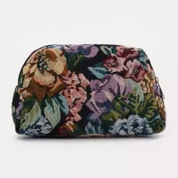 Косметичка на молнии, цвет разноцветный
