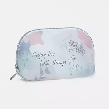 Косметичка на молнии, цвет разноцветный/полупрозрачный