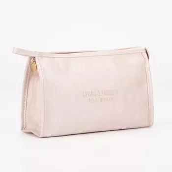 Косметичка на молнии, цвет розовый