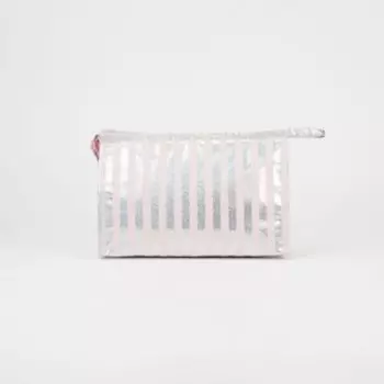 Косметичка на молнии, цвет розовый