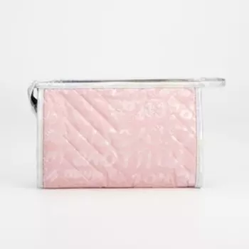 Косметичка на молнии, цвет розовый