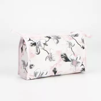 Косметичка на молнии, цвет розовый