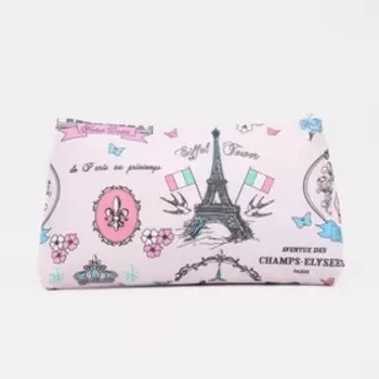 Косметичка на молнии, цвет розовый