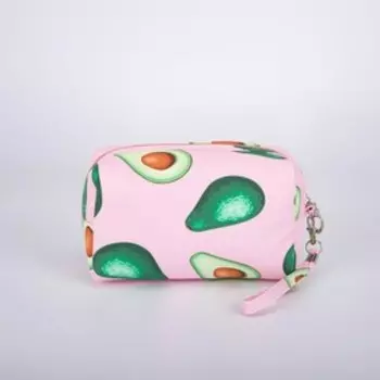 Косметичка на молнии, цвет розовый