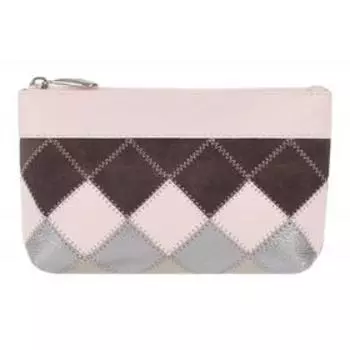 Косметичка на молнии, цвет розовый