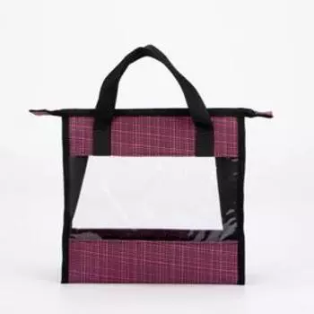 Косметичка на молнии, цвет розовый