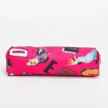 Косметичка на молнии, цвет розовый